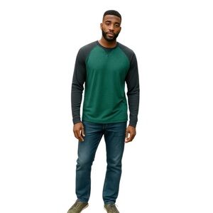 ORVIS Classic Collection Long Sleeve Crew Neck Shirt